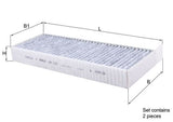Mahle Carbon Cabin Filter LAK1157/S