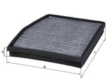 Mahle Carbon Cabin Filter LAK124