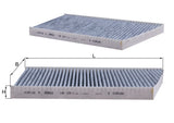Mahle Carbon Cabin Filter LAK129/1