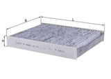Mahle Carbon Cabin Filter LAK169