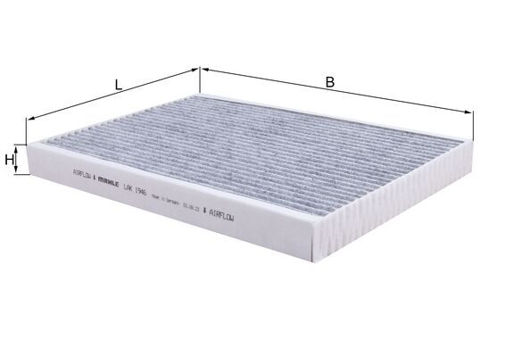 Mahle Carbon Cabin Filter LAK1946