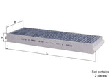 Mahle Carbon Cabin Filter LAK239/S