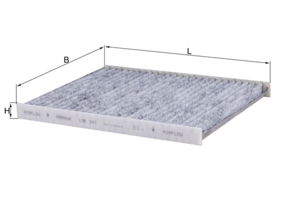Mahle Carbon Cabin Filter LAK241