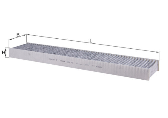 Mahle Carbon Cabin Filter LAK242