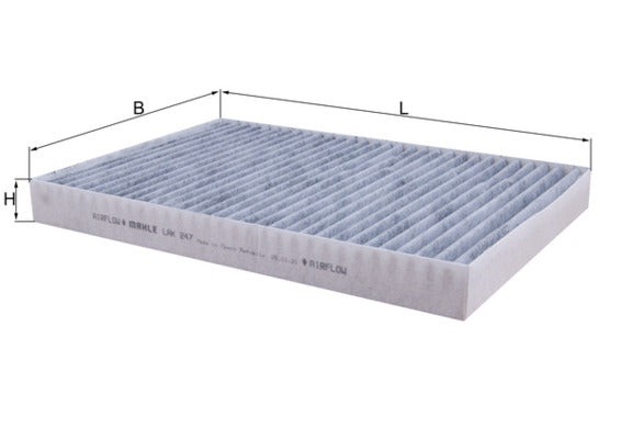 Mahle Carbon Cabin Filter LAK247
