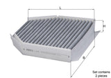 Mahle Carbon Cabin Filter LAK278/S