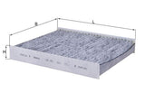 Mahle Carbon Cabin Filter LAK293