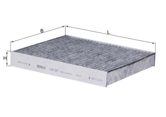 Mahle Carbon Cabin Filter LAK297