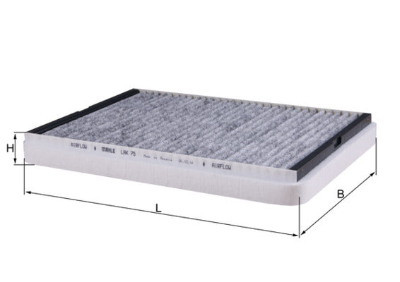 Mahle Carbon Cabin Filter LAK75