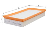 Mahle Air Filter LX1080