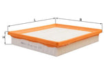 Mahle Air Filter LX1288
