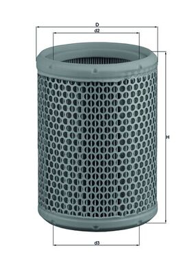Mahle Air Filter LX130