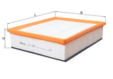 Mahle Air Filter LX1605