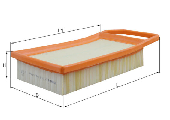 Mahle Air Filter LX1619