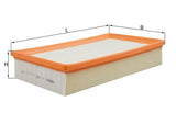 Mahle Air Filter LX1649