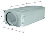 Mahle Air Filter LX1686/1