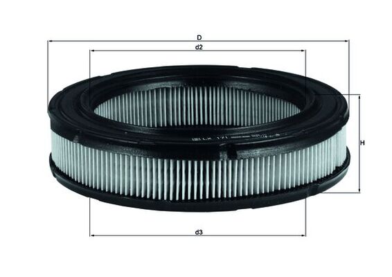 Mahle Air Filter LX171