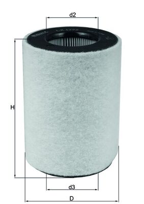 Mahle Air Filter LX1792