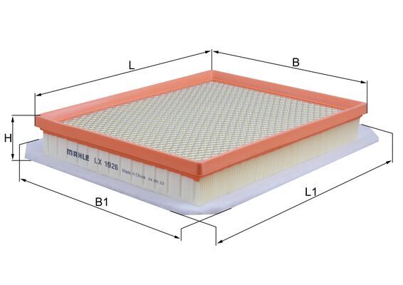 Mahle Air Filter LX1926