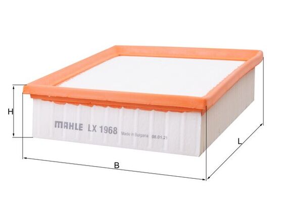 Mahle Air Filter LX1968