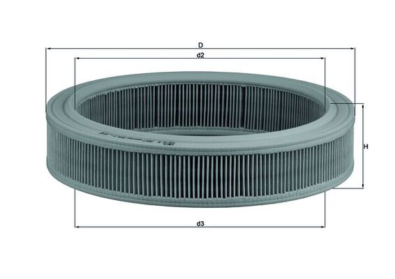 Mahle Air Filter LX202