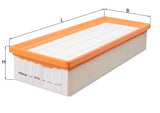 Mahle Air Filter LX2046