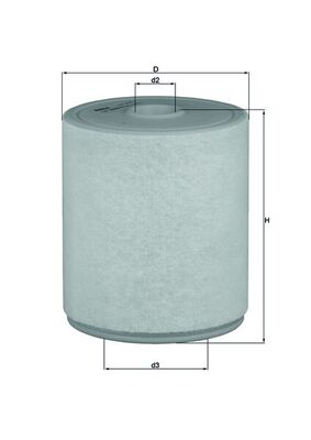 Mahle Air Filter LX2049/4