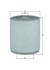 Mahle Air Filter LX2049/4