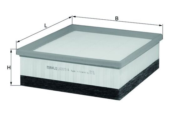 Mahle Air Filter LX2077/4