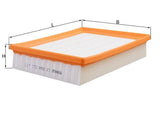 Mahle Air Filter LX2084