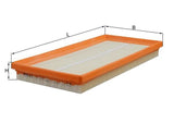 Mahle Air Filter LX2087