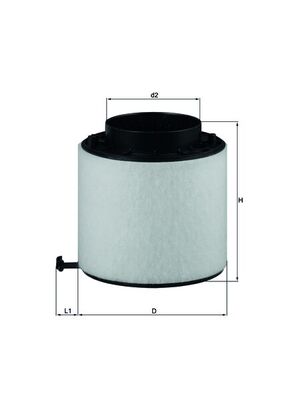Mahle Air Filter LX2092D