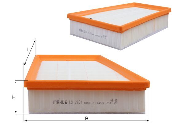 Mahle Air Filter LX2631