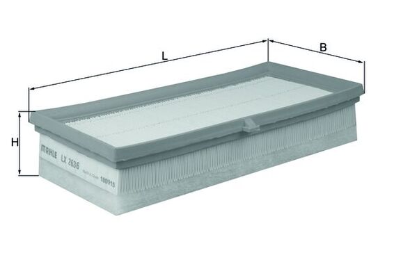 Mahle Air Filter LX2636
