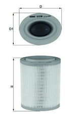 Mahle Air Filter LX2790