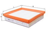 Mahle Air Filter LX2871