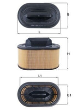 Mahle Air Filter LX2966