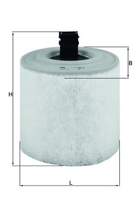 Mahle Air Filter LX3015/16