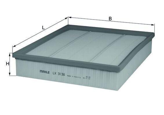 Mahle Air Filter LX3138
