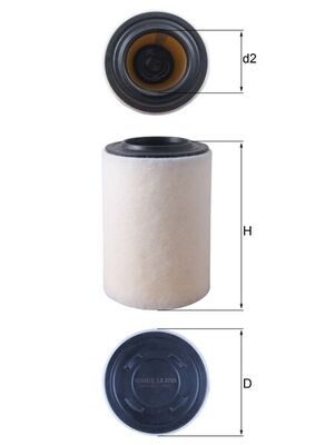 Mahle Air Filter LX3286