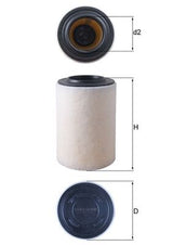 Mahle Air Filter LX3286
