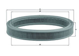 Mahle Air Filter LX332