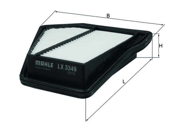 Mahle Air Filter LX3349