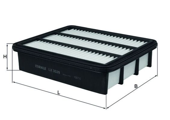 Mahle Air Filter LX3539