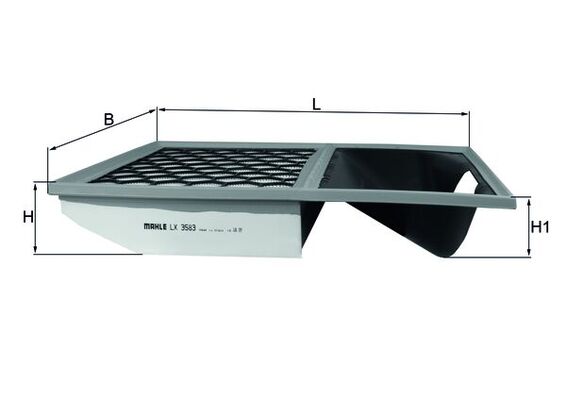 Mahle Air Filter LX3583