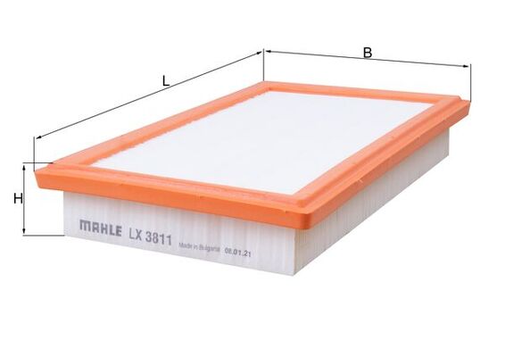 Mahle Air Filter LX3811