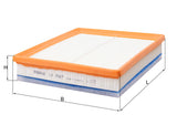 Mahle Air Filter LX3987