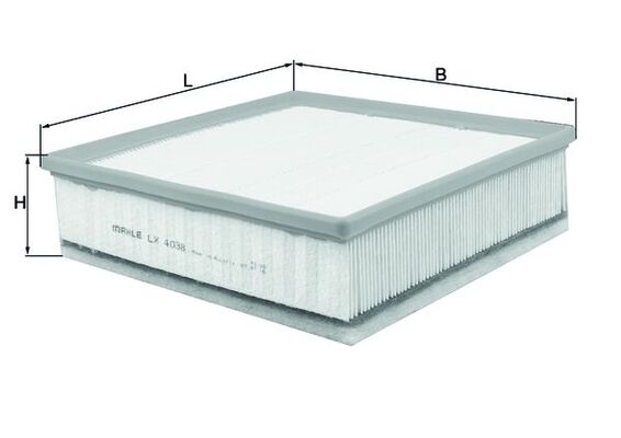 Mahle Air Filter LX4038