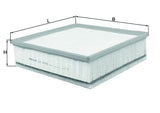 Mahle Air Filter LX4038