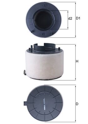 Mahle Air Filter LX4249